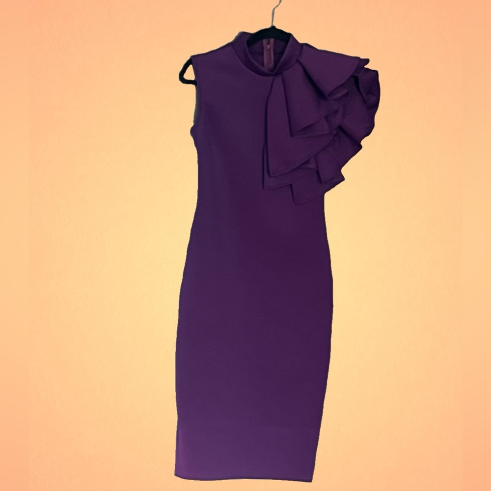 Purple dress